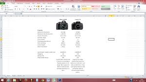 Nikon D3100 Vs T3i Comparison Chart The Camera Guide
