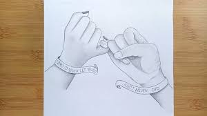 Click here to save the tutorial to pinterest! Romantic Couple Holding Hands Pencil Sketch Draw Holding Hands Youtube