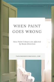 There is no door here, and all the windows are the walls and floors are splattered with paints of 69 different colors. When Paint Goes Wrong How Paint Colours Are Affected By Room Direction The Home Design School Family Room Design Room Paint Colors Bedroom Paint Colors
