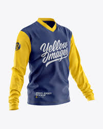 Download Men S Jersey Mockup In Apparel Mockups On Yellow Images Object Mockups