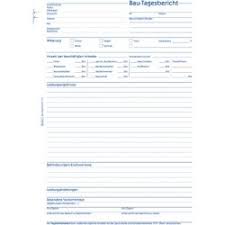 Die kostenlose vorlage tagesbericht oder tagesrapport ist für die dokumentation der. Bautagesbericht Zweckform 1777 A4h 3fach Sd 1 2 3 Bl Bedr 3x40bl
