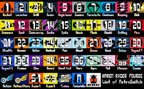 仮面ライダーフォーゼ アストロスイッチ一覧表 壁紙