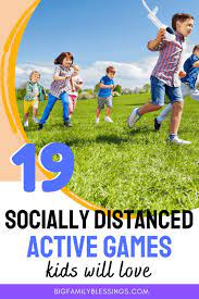 Socially Distanced Game Ideas For Kids Group Games For Kids Fun Games For Kids Social Distance Games