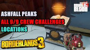 See more ideas about creature feature, creatures, animals. Ashfall Peaks All Crew Challenges Locations Borderlands 3 Youtube