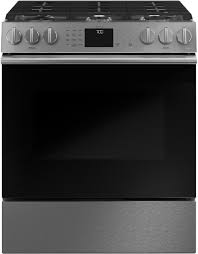 This video provides information on how to troubleshoot a gas oven that won't heat and the most likely defective. Cafe Cgs700m2ns5 30 Inch Slide In Smart Gas Range With 6 Sealed Burners 5 6 Cu Ft Capacity Continuous Grates Self Clean True European Convection Chef Connect 21k Triple Ring Burner Push To Open