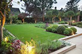 10 Extraordinary Landscape Design Ideas To Enhance Your Beautiful Home Modern Garden Landscaping Garden Design Layout Modern Garden