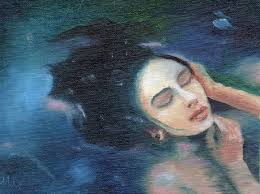 Here is my first mini for the February auction! Gatherings 8” x 6” They  gather by the oceans edge To watch the tide recede And gather all the  little shells Washed up