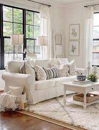 So i use white paint on the walls. 21 Best Modern Farmhouse Living Room Decor Ideas