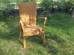 Rattan Kollu Sandalye Sandalye Mobilya Tropikal
