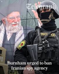 Andy Burnham has been urged to use national security powers to crack down  on Iran's most “pernicious” spy agency. Read more on Tehran's mysterious  agency ⤵️ https://www.telegraph.co.uk/politics/2026/08/01/burnham-urged-to- ban-iranian-spy-agency/?WT ...