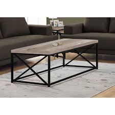 The accuweather shop is bringing you great deals on lots of offex coffee tables including offex. Coffee Table Black Metal Base Grey Reclaimed Wood Maison Caplan