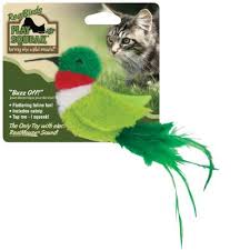 Real Birds Buzz Off Squeaking Cat Toy Pet Zone Http Www Amazon Com Dp B0081ioza4 Ref Cm Sw R Pi Dp Dcrfsb17z56pf8ek Interactive Cat Toys Cat Toys Pet Gifts