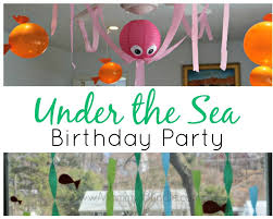 _____ ocean themed arts and. Under The Sea Birthday Party Mommy S Bundle