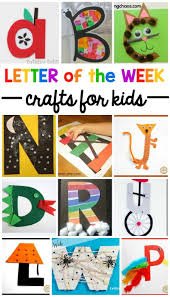 A Z Letter Of The Week Crafts Playdough To Plato Alphabet Activities Preschool Crafts Preschool Learning