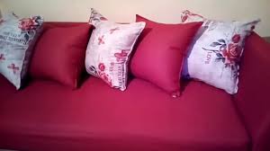 غيرت ديكور الصالون بأقل التكاليف لا يفوتكمsewing Sofa Cover Youtube