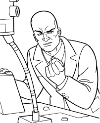 That's up for debate, but he's almost certainly the most iconic. Comic Book Villain Coloring Picture Topcoloringpages Net
