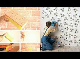We share tips from the basics to picking the best trends for your space. 18 Easy Wall Painting Techniques Ideas Diy Home Decor Ideas Wall Painting Techniques Easy Wall Painting Wall Paint Designs