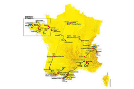 Saturday, 26 june, starts at 11:45am central europe, 05:45am u.s. Tour De France 2021 Start 6 26 2021 Route Etappes Profielen Beklimmingen En Klimprofielen