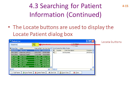 4 3 Searching For Patient Information 4 12 Medisoft Offers