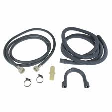 Drainage hose kit (part number 663105) extends the dishwasher supply and drain hose to a maximum length of 6 ft. Washing Machine Dishwasher Fill Water Waste Drain Hose Extension Kit 2 5m 5055516253353 Ebay