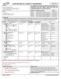 Make sure to always review your contract and the insurance requirements to verify that they match your coi. Certificate Of Liability Insurance Russia Power