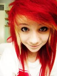 Google Image Result For Http S3 Favim Com Orig 40 Alternative Cute Dyed Hair Emo Girl Favim Com 336364 Jpg Red Scene Hair Scene Hair Emo Hair