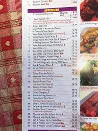 Menu items and prices are subject to change without prior notice. Chens Kitchen In Kirkcudbright Restaurant Menu And Reviews