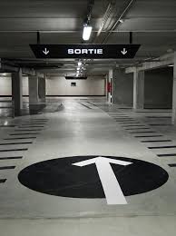 Underground Car Park House Parking Design Signage Design Wayfinding Signage