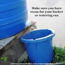 As rain barrels go, they are a great size (55 gal) and work great. Rain Barrels Diy Cheap Decorative Options Plus Care Tips