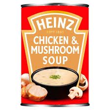 · a delicious and cheesy baked chicken recipe using campbell's condensed cream of mushroom soup, sour cream, chicken stock, and other easy ingredients. Heinz Chicken Mushroom Soup 400g Tesco Groceries