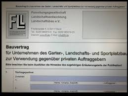 Empfehlungen der nebenabrede mietvertrag muster. Musterbauvertrag Veroffentlicht Dega Galabau Das Magazin Fur Den Garten Und Landschaftsbau