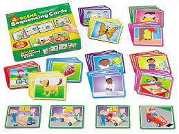 Here you can explore hq sequencing transparent illustrations, icons and clipart with filter setting like size, type, color etc. 4 Scene Sequencing Cards At Lakeshore Learning