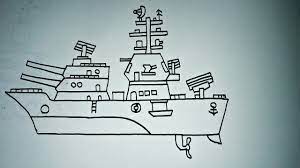 Kapal perang as, uss fitzgerald, bertabrakan dengan sebuah kapal barang berbendera filipna, acx crystal, pada sabtu sekitar pukul 02:30. Cara Menggambar Kapal Perang Part 2 Senjatanya Meriam 200mm Youtube