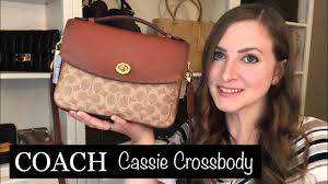 Review New Coach Cassie Crossbody Features What Fits Mod Shots Youtube
