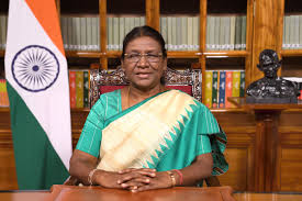PRESIDENT OF INDIA ADDRESSES A MEETING OF MAHIMA CULT