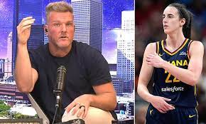 Pat McAfee claims GOD told him to stop talking about Caitlin Clark after  calling her a 'white b****' | Daily Mail Online