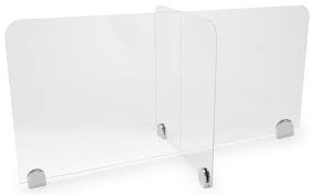 44 L X 22 W X 20 H Multi Section Acrylic Table Divider Clear In 2020 Acrylic Table Desk Dividers Divider