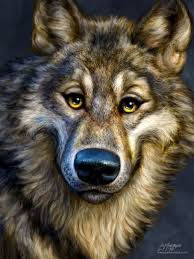 Amazing Digital Animal Paintings Of Patrick Lamontagne Wolf Totem Animal Paintings Animals