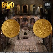 Produits Derives 2019 La Monnaie De Paris Edite Un Boyard De Collection A L Occasion Des 30 Ans De Fort Boyard