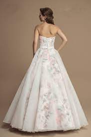 Beste hochzeitskleid bunt von brautkleid bunt. Langes Brautkleid Mit Blumen Muster Rosa Bunt Kleiderfreuden