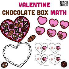 Popular mums say group dinner recipes mum chat. Valentine Chocolate Box Math Teach Beside Me