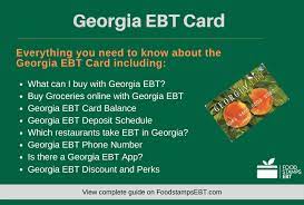 To protect your funds, report the card lost or stolen as soon as possible. Georgia Ebt Card 2021 Guide Food Stamps Ebt