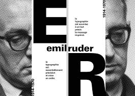 Emil Ruder // Trade Gothic // Phototypesetting