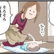 延々と寝ている時は起こしに行くけど 二度寝しようとする時がある 育児 育児漫画 育児マンガ 育児絵日記 育児日記 子育て イラスト 漫画 絵日記 赤ちゃん 育児 漫画 かわいい赤ちゃん 育児日記