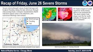 Weather forecast in mobile app. June 26 27 2020 Severe Storms Bring Numerous Areas Of Wind Damage Flash Flooding