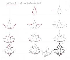 1000s of stunning business card designs. Step By Step Realistic Lotus Flower Drawing Novocom Top