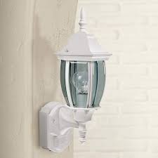 Alexandria 18 1 2 High Motion Sensor Outdoor Light In White H7005 Lamps Plus