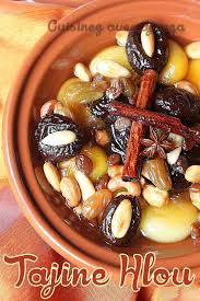 Tajine Hlou Sucre Aux Pruneaux Recette Sans Viande Recette Tajine Hlou Tajine Recettes De Cuisine