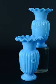 Beau Vase Napoleon 3 En Opaline Bleu Decor De Perles Et Cartouche Antique Vase Ebay Vasesideasbouquets Blue Vases Decor Vases Decor Wooden Vase