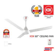 Find the best kdk price in malaysia 2021. Kdk Crown Ceiling Fan K15v0 60 Inch 150cm 3 Blade Kipas Siling Kdk Regualtor Ceiling Fan Sirim Approved Original Shopee Malaysia